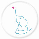 Magnet Elefant-Herz