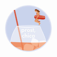 Magnet prost, chica