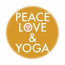 Magnet Peace Love & Yoga
