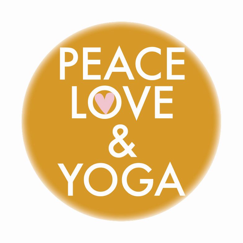 Magnet Peace Love & Yoga