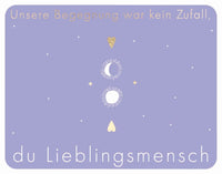 Postkarte - Green Wave - Unsere Begegnung war kein Zufall, du Lieblingsmensch