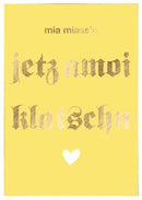 Postkarte Bayern - mia miassn'n jetz amoi klatschn