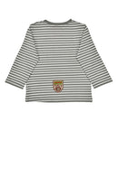 BONDI Langarmshirt Baby/Kleinkind geringelt "Waldi"