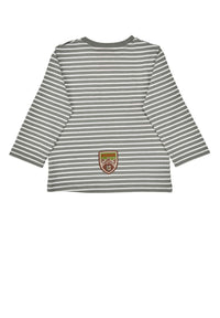 BONDI Langarmshirt Baby/Kleinkind geringelt "Waldi"