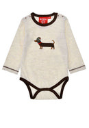 BONDI Langarm-Body Baby/Kleinkinder "Waldi"