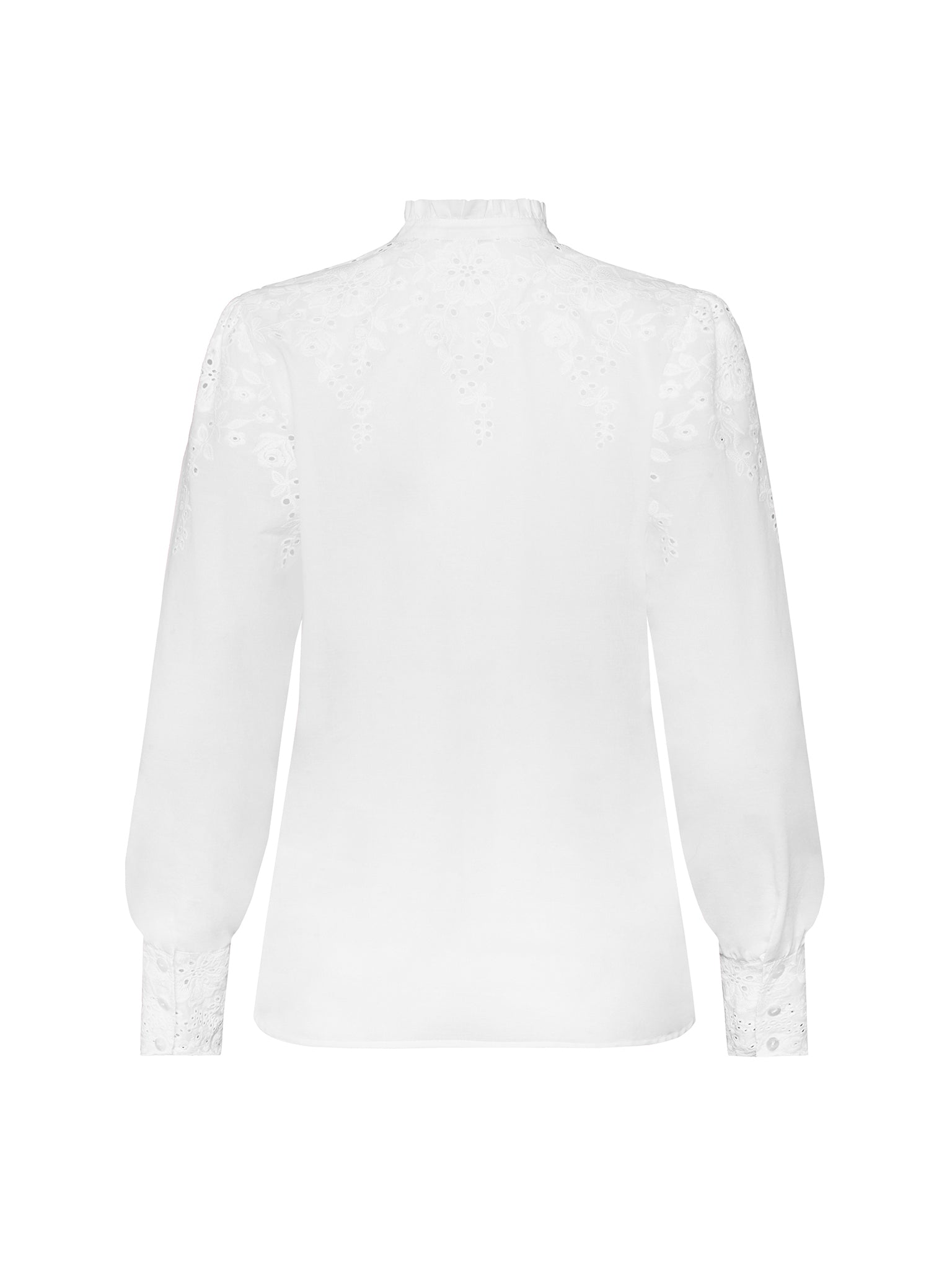 Bluse mit Stickerei
