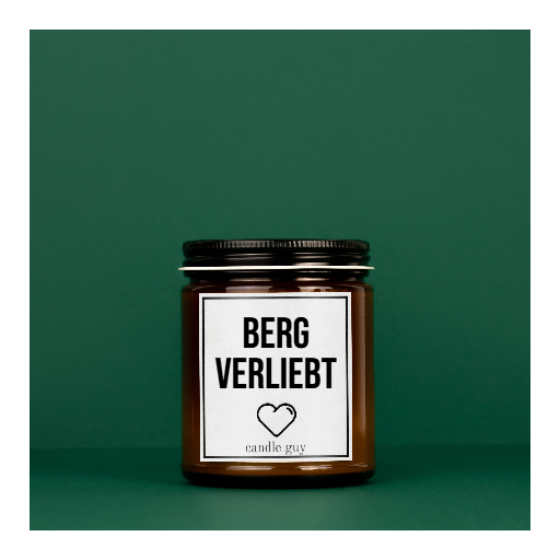 Duftkerze "Bergverliebt"