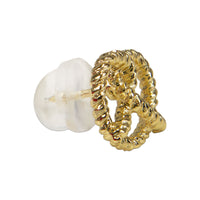 Pin Breze gezwirbelt gold-farben