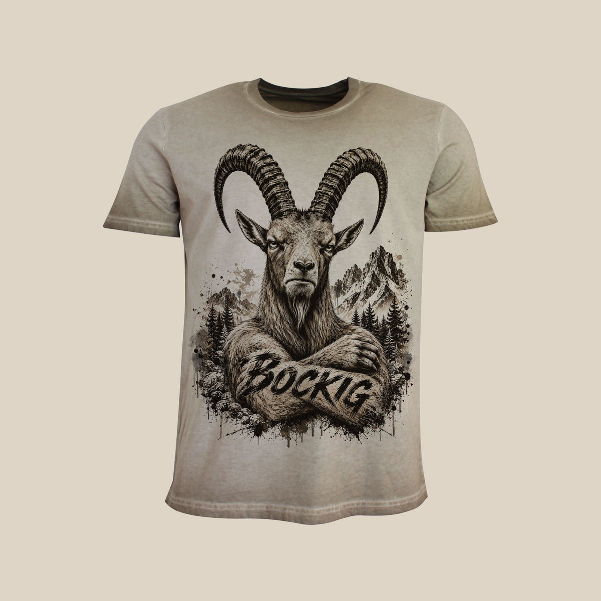 Almtracht® Tshirt "Bockig"