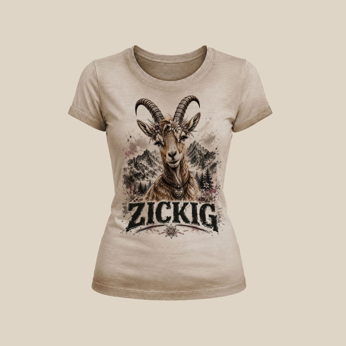 Almtracht® Tshirt "Zickig"