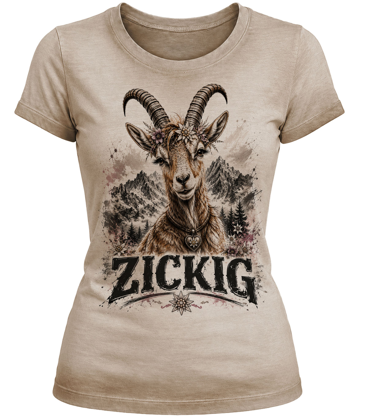 Almtracht® Tshirt "Zickig"