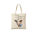 Bergverliebt® Baumwolltasche „Gspürwerk Kuh“ – natur & nachhaltig