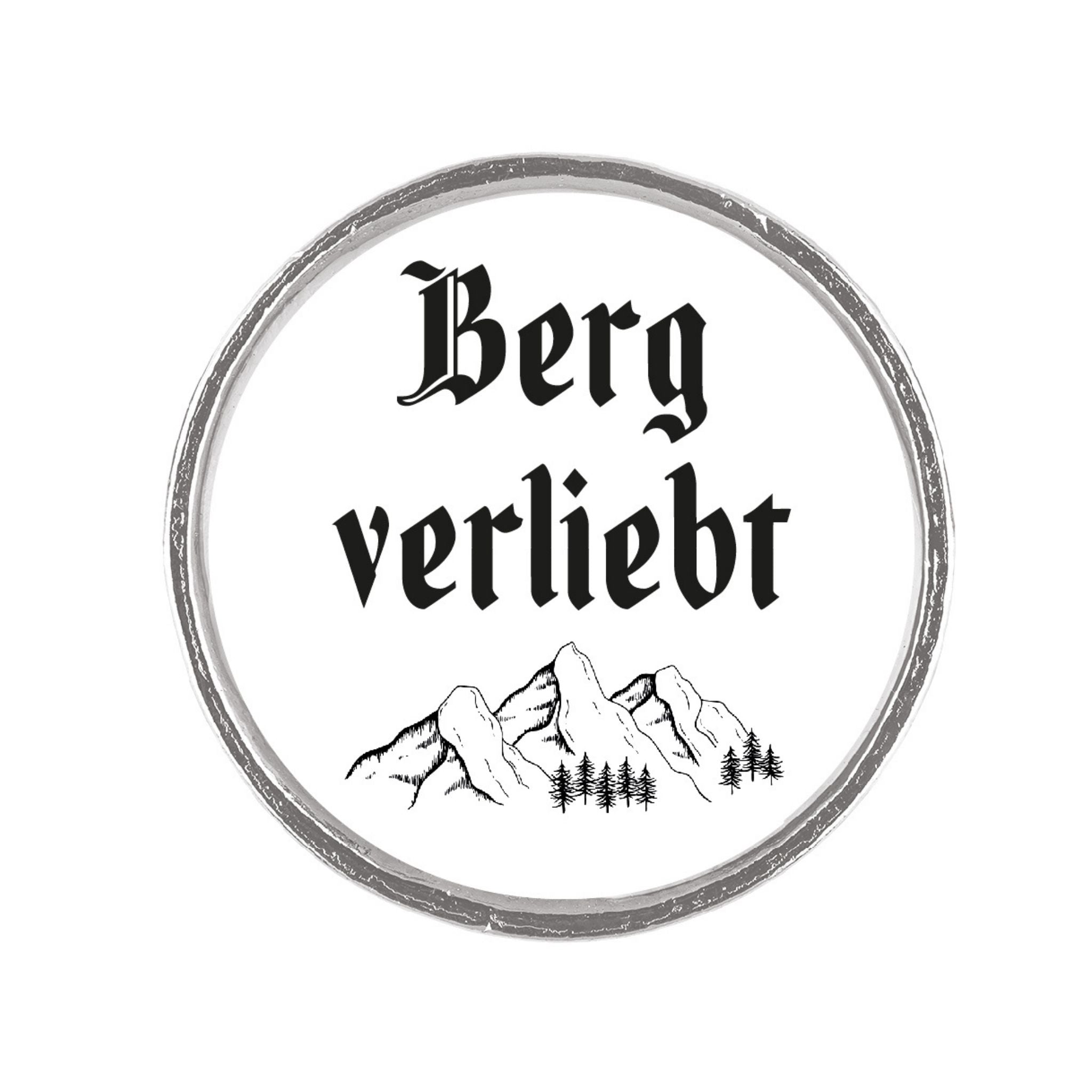 Gaudiknopf "Bergverliebt " schlicht Special Edition