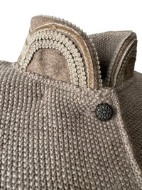 Litzlfelder Strickjacke "Alice" beige