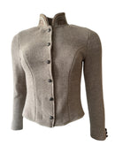 Litzlfelder Strickjacke "Alice" beige