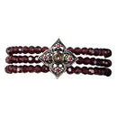 Perlen-Armband "Louisa" beere