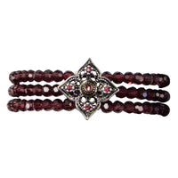 Perlen-Armband "Louisa" beere