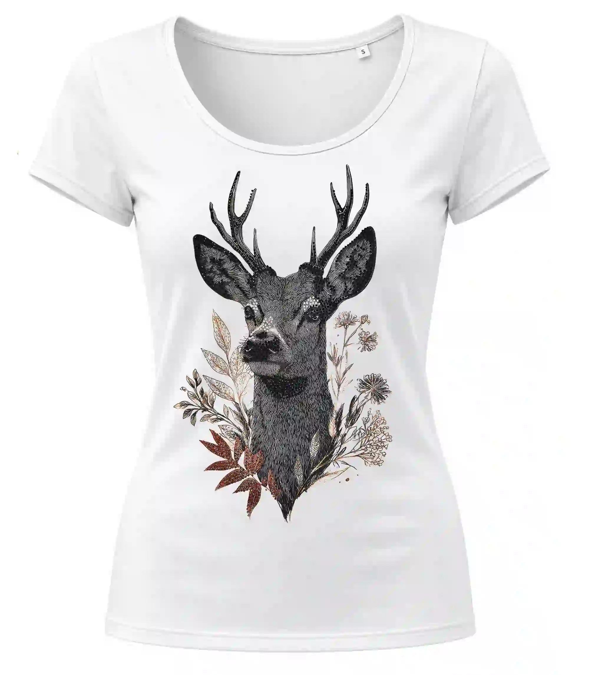 Almtracht® Tshirt "Strass-Hirsch"