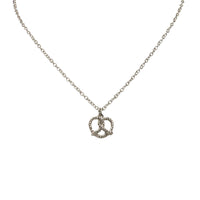 Metallhalskette Breze silber-farben