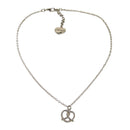 Metallhalskette Breze silber-farben