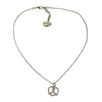 Metallhalskette Breze silber-farben