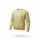 Bergverliebt® Sweatshirt „Dackelkönigin“ – Creamy Yellow