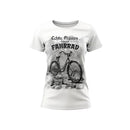 Almtracht® Damen Tshirt "Echte Frauen fahren Fahrrad"