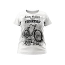 Almtracht® Damen Tshirt "Echte Frauen fahren Fahrrad"