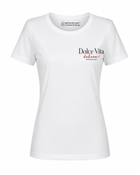 T-Shirt „Dolce Vita dahoam“ – Herzstück by Bergverliebt®