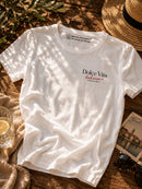 T-Shirt „Dolce Vita dahoam“ – Herzstück by Bergverliebt®