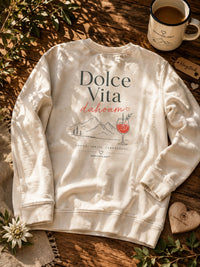 Sweatshirt „Dolce Vita dahoam“ Alpine Edition