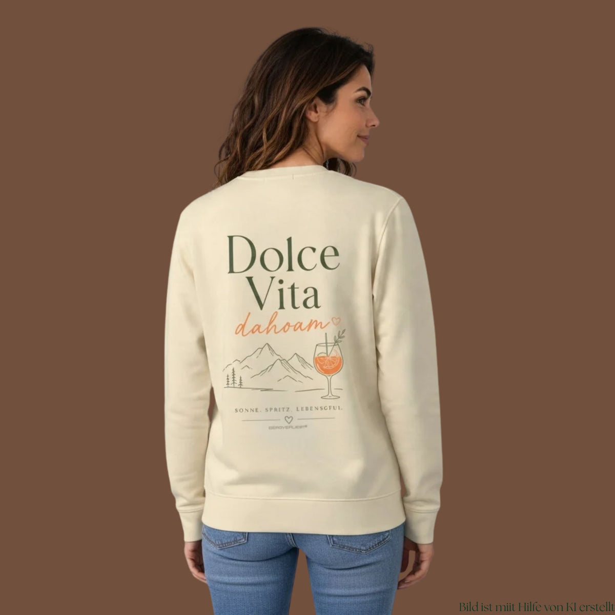 Sweatshirt „Dolce Vita dahoam“ Alpine Edition
