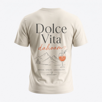 T-Shirt „Dolce Vita dahaom" Alpine Edition – Herzstück by Bergverliebt®