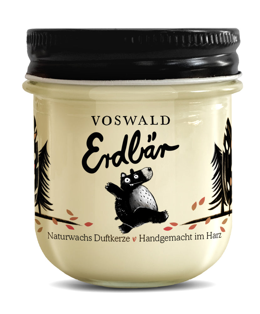 Voswald Duftkerze - Erdbär