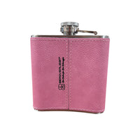 Flachmann Bergmadl Edelstahl Altrosa