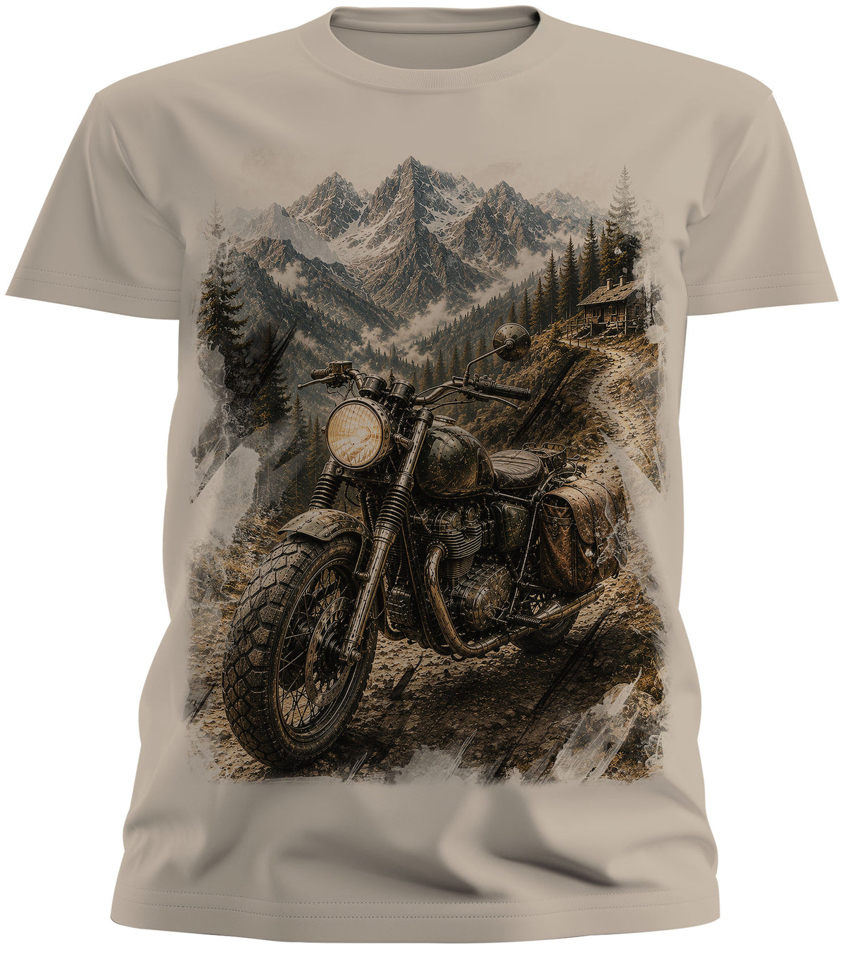 Almtracht® Tshirt "Motorrad"