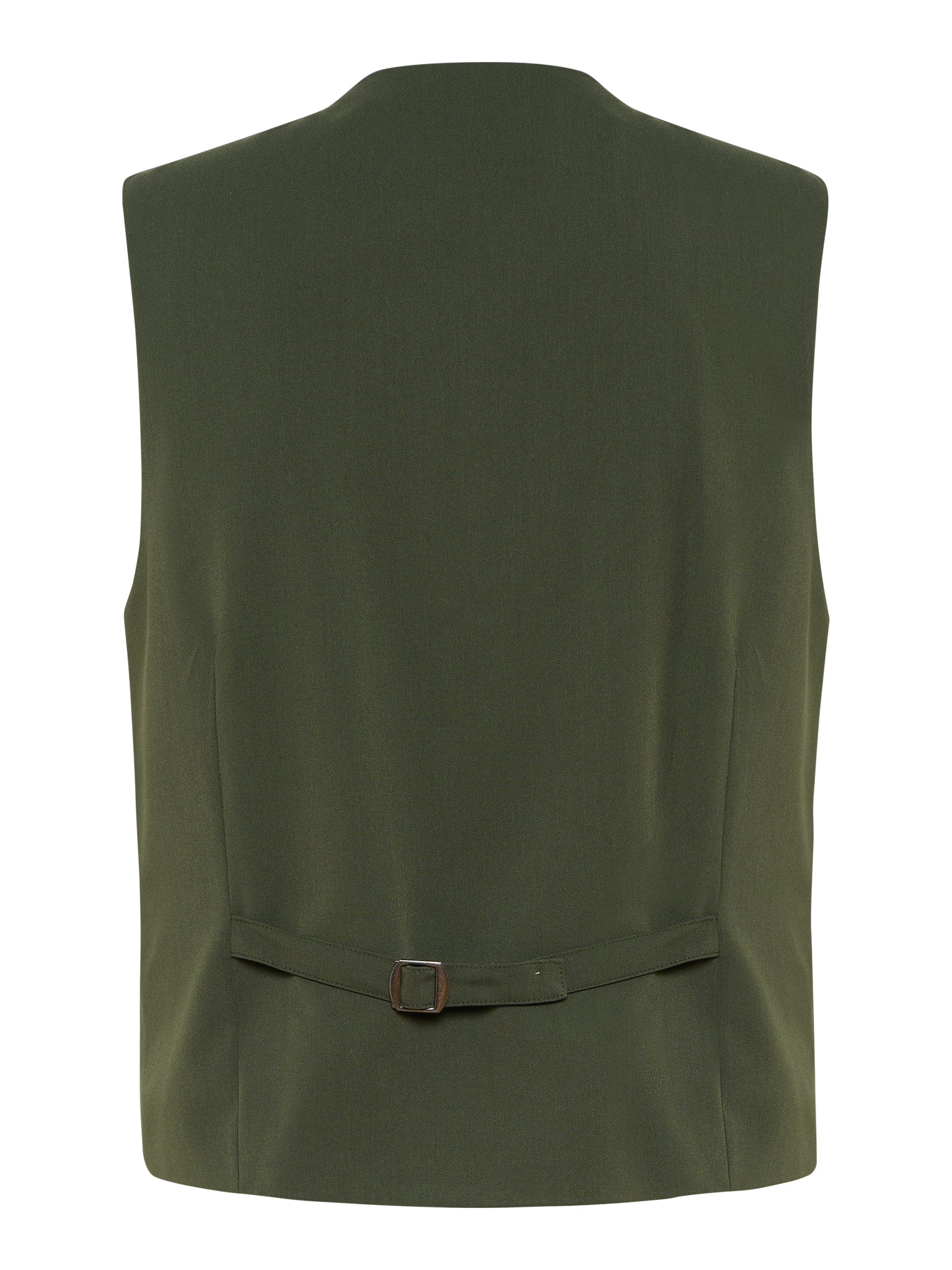 Herrenweste „Innwald“ – Jacquard in Oliv