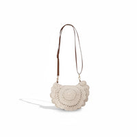 Boho Häkeltasche „Amalfi“ – Beige