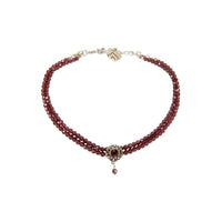 Glamour-Kropfkette "Helena" beere