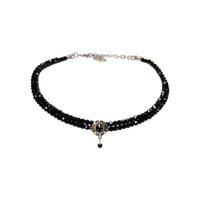 Glamour-Kropfkette "Helena" schwarz