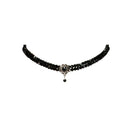 Glamour-Kropfkette "Helena" schwarz