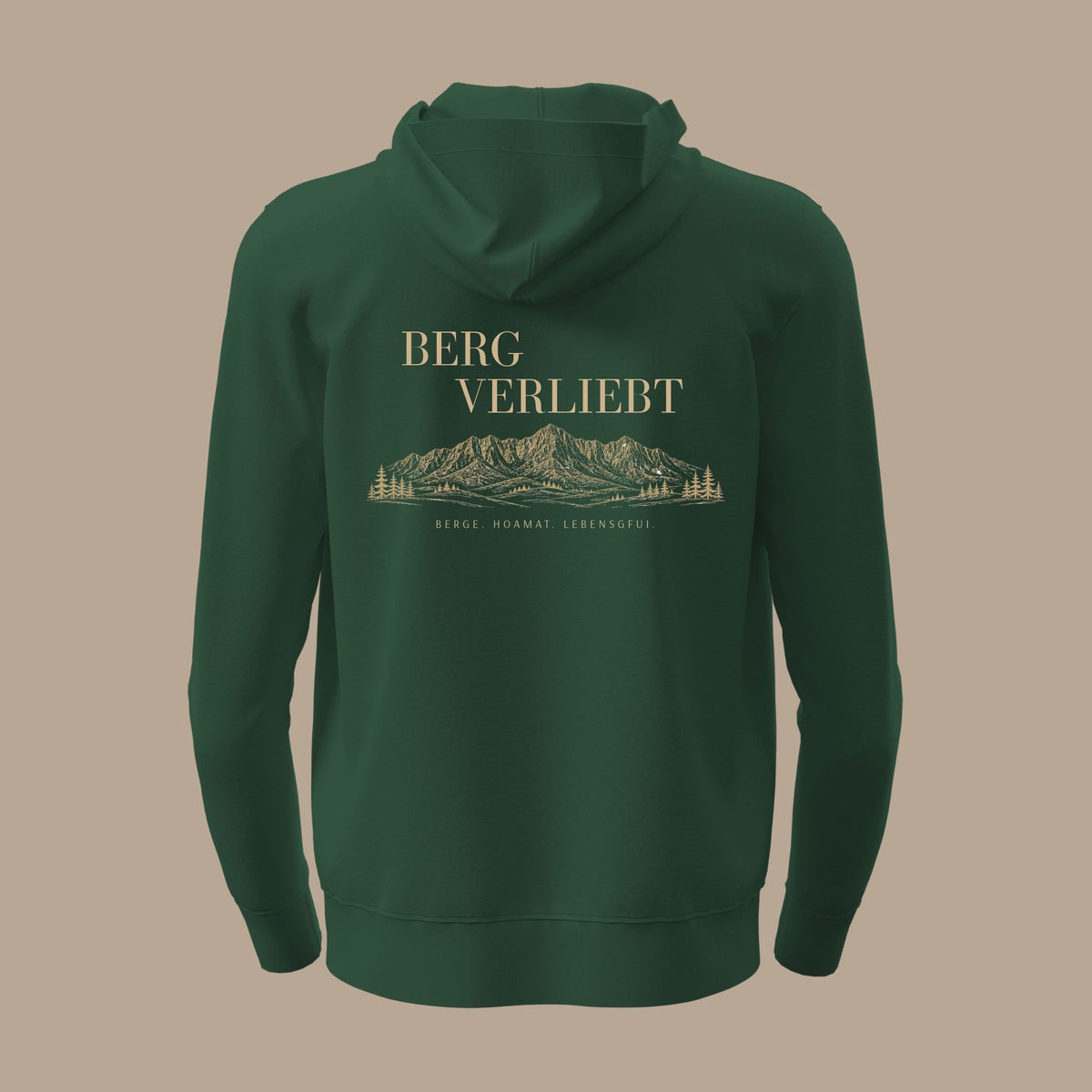 Bergverliebt® Hoodie "Bergverliebt" Unisex