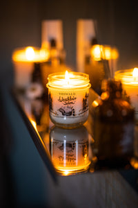 Voswald Duftkerze - Waschbärsalon