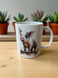 Keramiktasse "Team Ferkel"