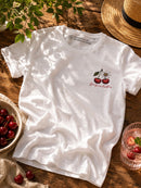 T-Shirt „Dolce Vita Kirsche“ – Herzstück by Bergverliebt®