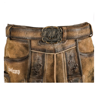 Hodalump® Lederhose braun