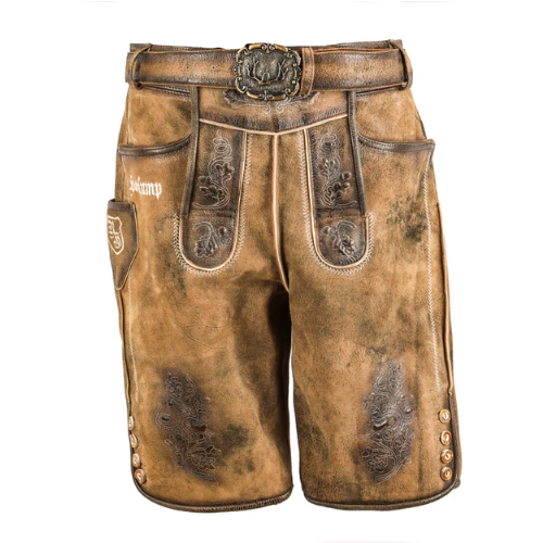 Hodalump® Lederhose braun