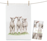 MALUU Geschirrtuch Little Lambs