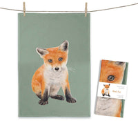 MALUU Geschirrtuch Red Fox