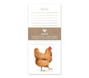 MALUU Notizblock Catwalk Chicken